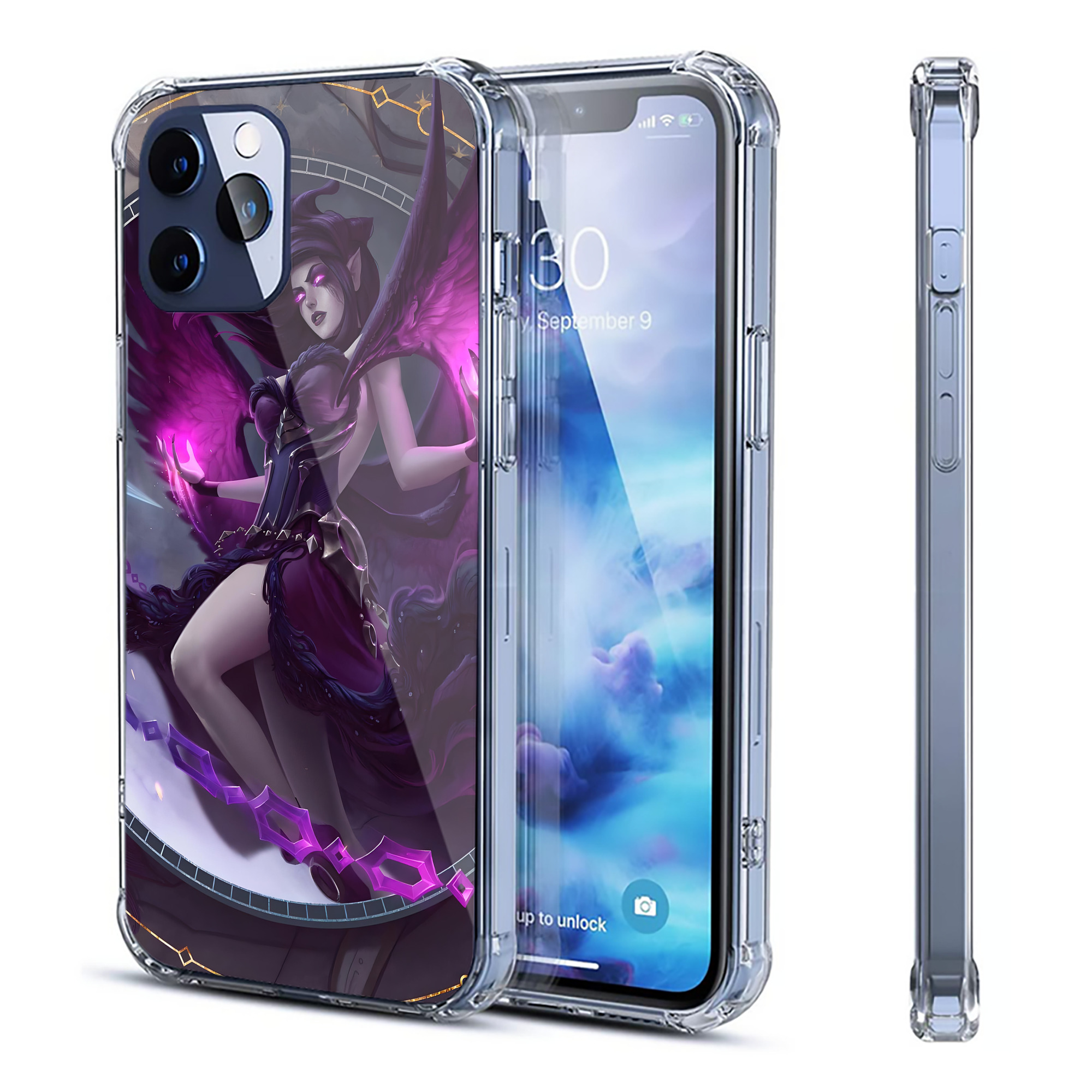 （画像用） リーグ・オブ・レジェンド League of Legends LOL 【iPhone 12シリーズ対応】透明スマホケース（クリアソフトケース）
